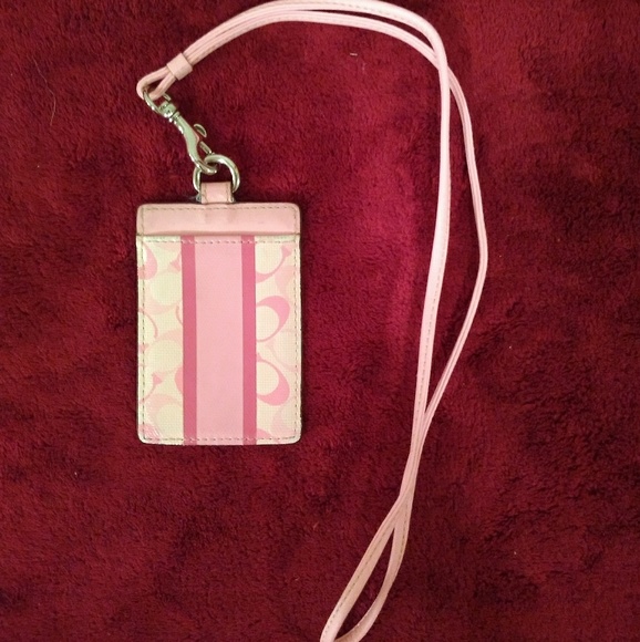 Coach Accessories - PRICE FIRM!!!!  Coach Signature C Lanyard